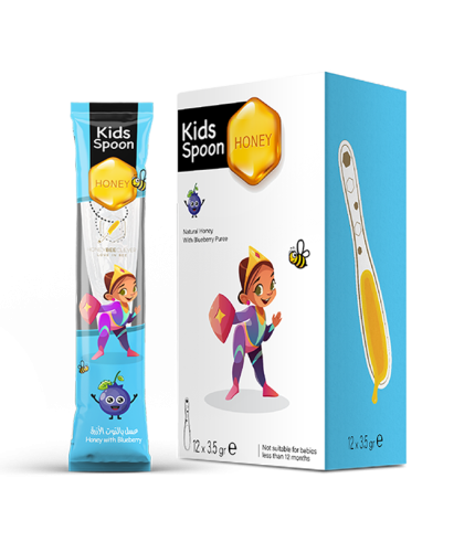 Kids Spoon – Honey with Blueberry Puree