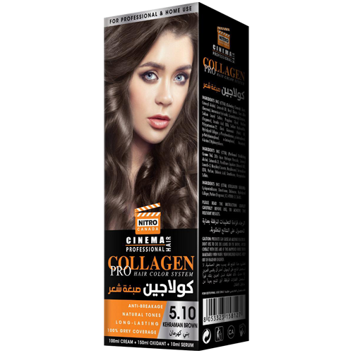 Kafe Qelibar Nitro Canada Cinema Professional Hair Color System