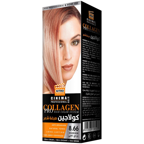 Trëndafili i Artë Nitro Canada Cinema Professional Hair Color System