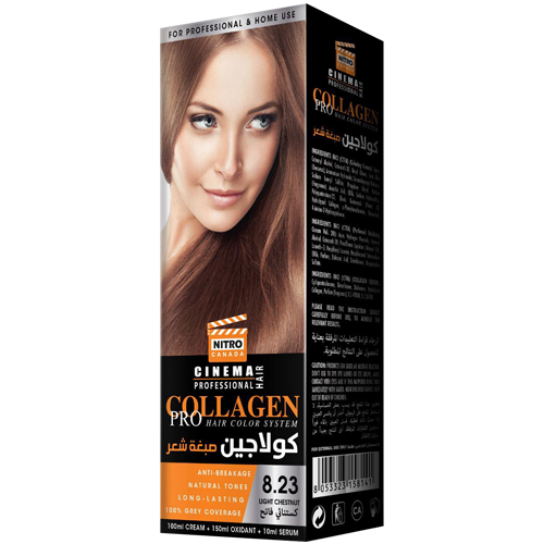 Gështenjë e Lehtë Nitro Canada Cinema Professional Hair Color System