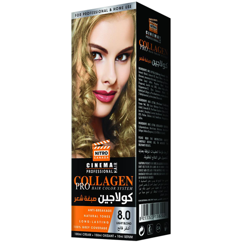 Bjonde e Lehtë  Nitro Canada Cinema Professional Hair Color System