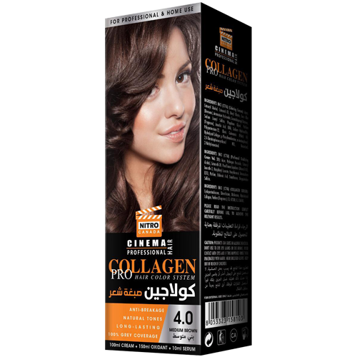 Kafe e Mesme Nitro Canada Cinema Professional Hair Color System