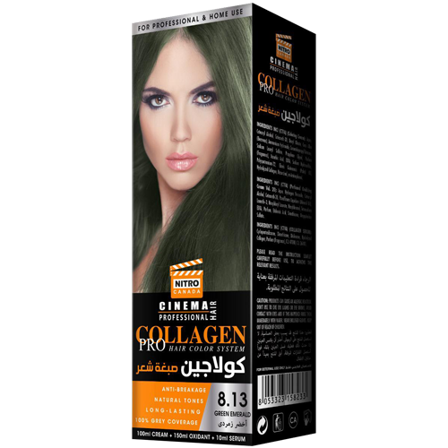 Smerald Jeshil Nitro Canada Cinema Professional Hair Color System