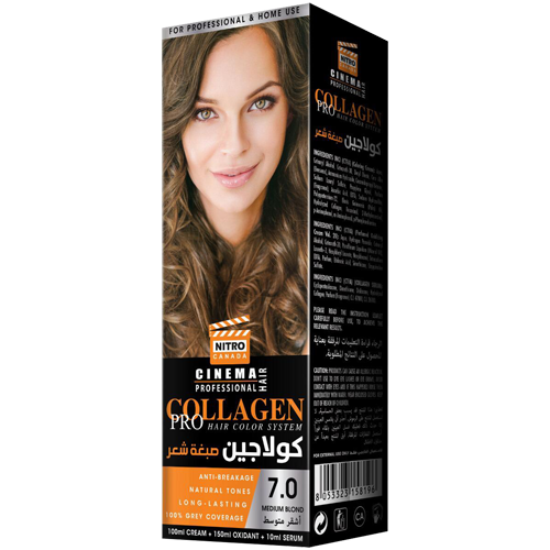 Bjonde Mesatare Nitro Canada Cinema Professional Hair Color System