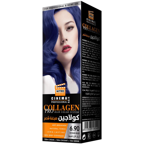Oqeani Blu Nitro Canada Cinema Professional Hair Color System