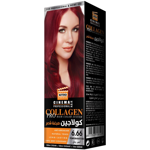 Shegë e Kuqe Nitro Canada Cinema Professional Hair Color System