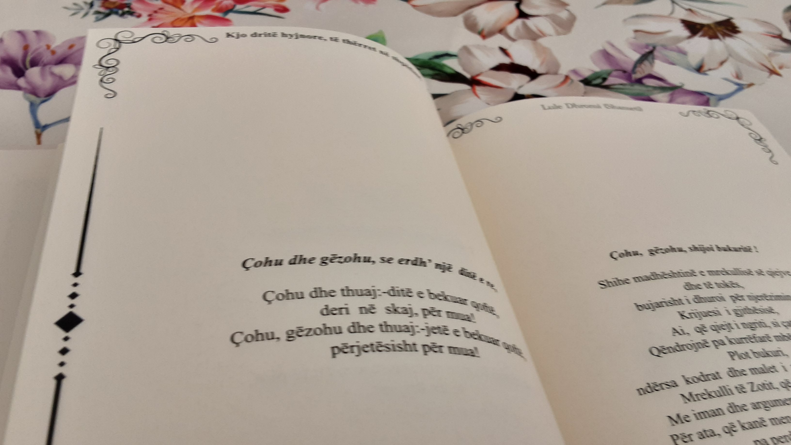 Prezantimi i librit me te ri me poezi, ne Turqisht, i shkrimtares, Lule Dhromi(Shameti), nga turkesha intelektuale dhe studente,Zeynep Betül, e angazhuar në sferën kulturore dhe në davetin islam..